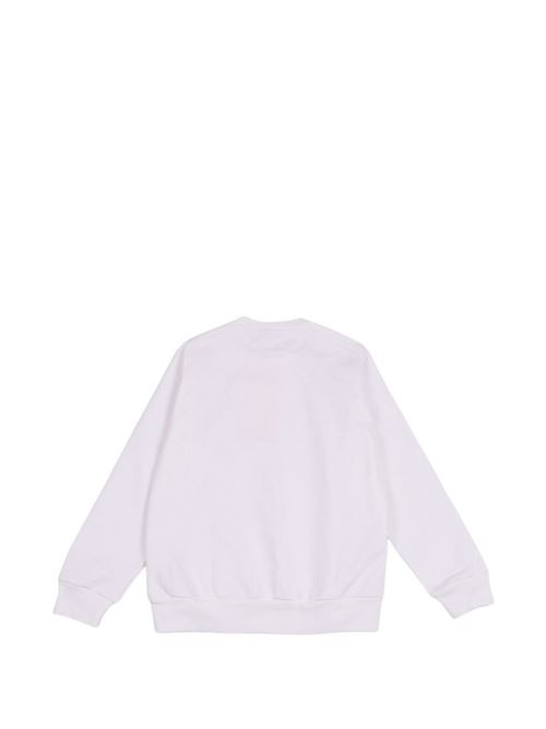 Felpa unisex bambino Marni Kids bianca con logo MARNI KID | M01612M00V00M100